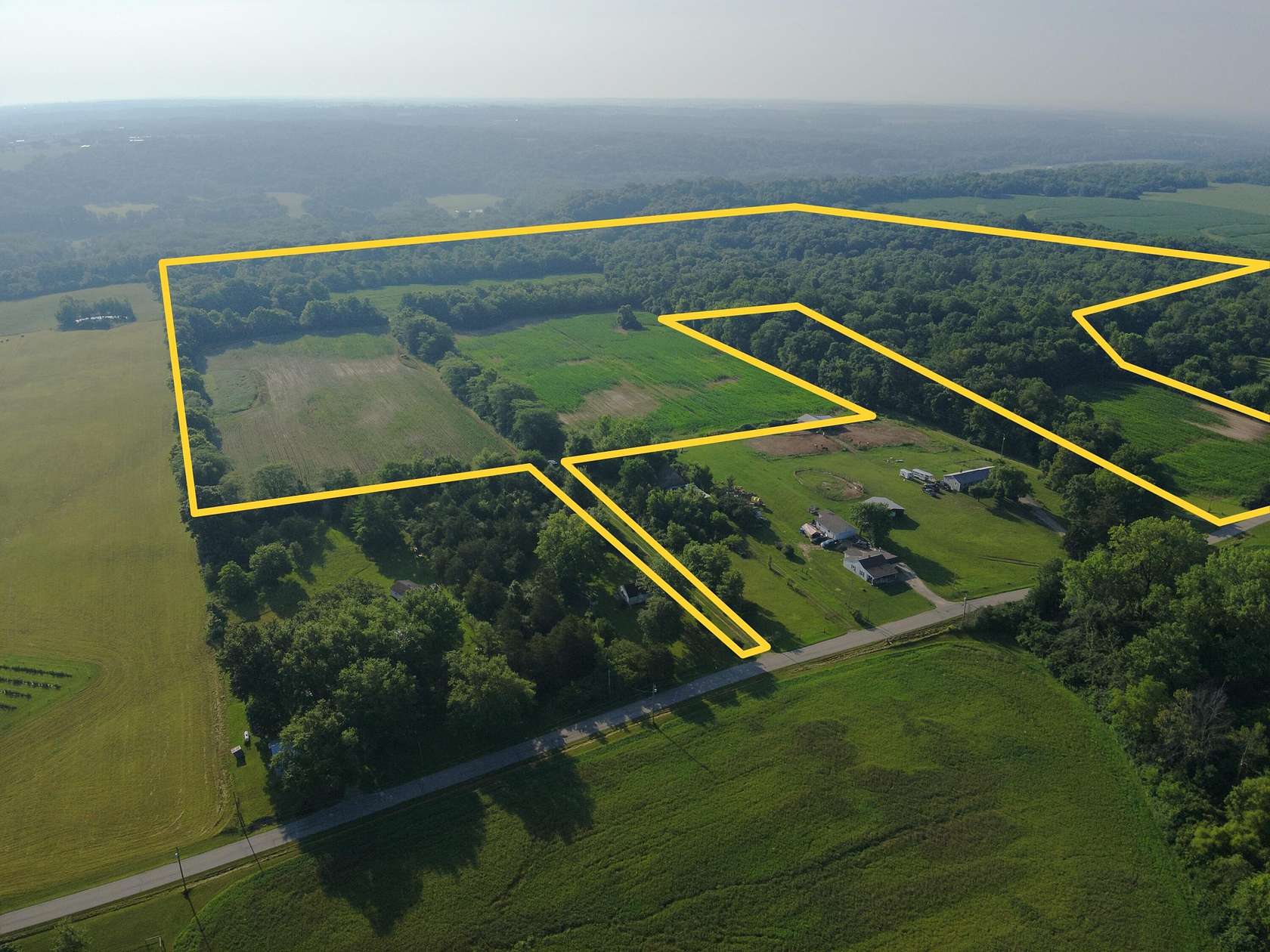 105 Acres of Land for Sale in Camden, Ohio