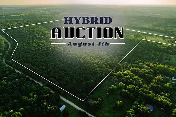 147 Acres of Recreational Land for Auction in Longton, Kansas