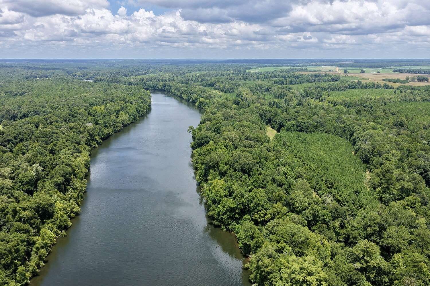221 Acres of Recreational Land with Home for Sale in Blakely, Georgia