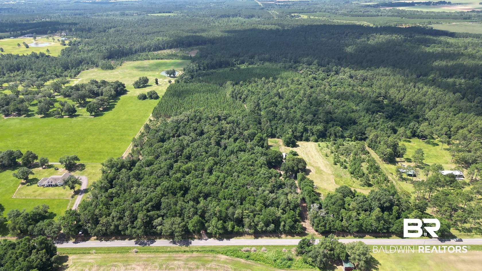 182 Acres of Recreational & Residential Land for Sale in Robertsdale, Alabama