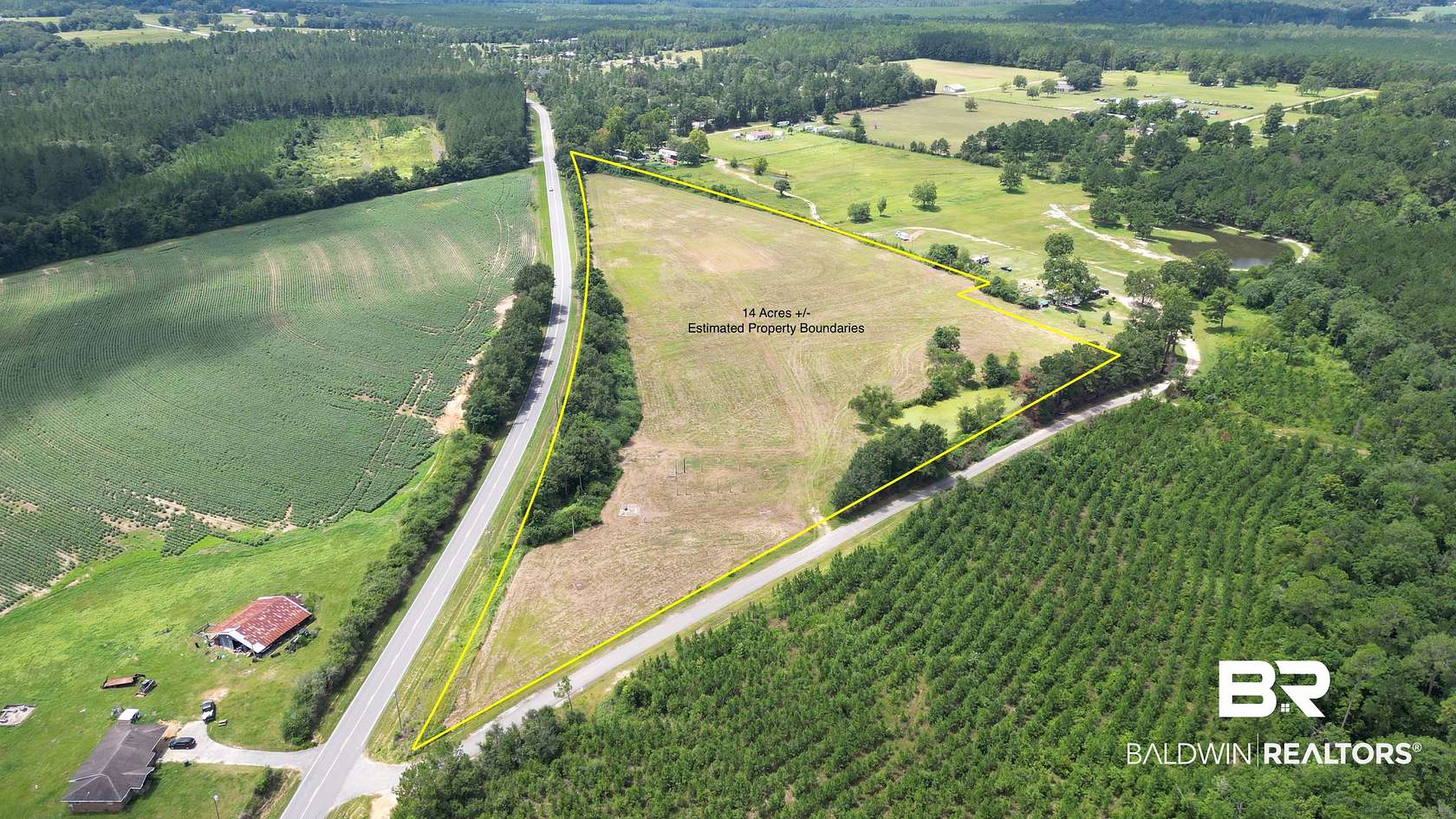 13.2 Acres of Land for Sale in Robertsdale, Alabama