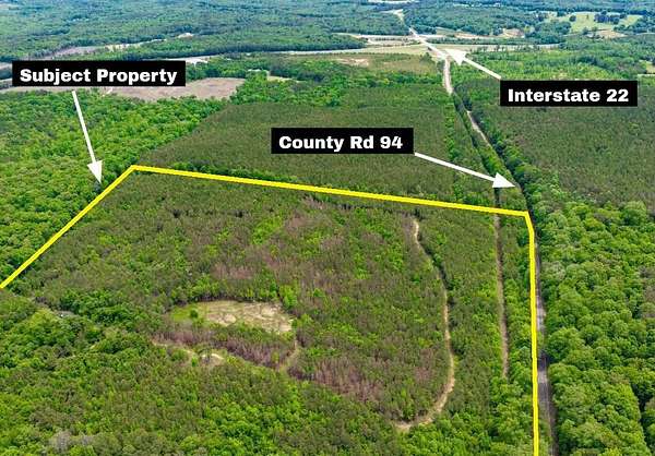 44 Acres of Recreational & Residential Land for Sale in Hamilton, Alabama