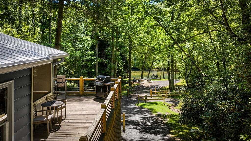 1.6 Acres of Land with Home for Sale in Mineral Bluff, Georgia