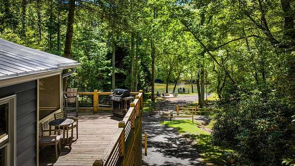 1.6 Acres of Land with Home for Sale in Mineral Bluff, Georgia