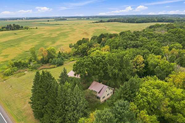 13.6 Acres of Recreational Land with Home for Sale in Eureka Town, Wisconsin