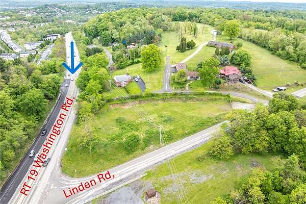1.5 Acres of Commercial Land for Sale in Canonsburg, Pennsylvania
