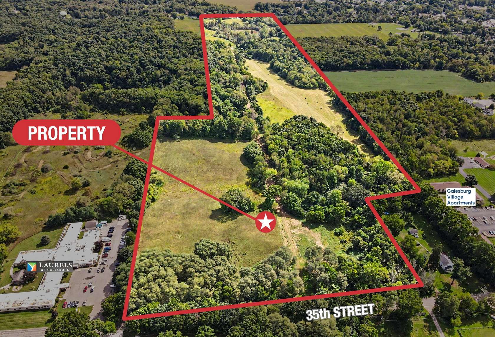 45 Acres of Recreational & Residential Land for Sale in Galesburg, Michigan