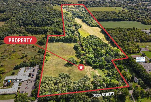 45 Acres of Recreational & Residential Land for Sale in Galesburg, Michigan