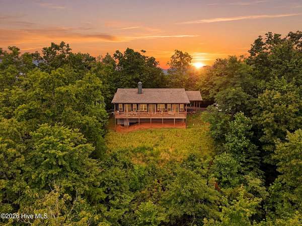 3.5 Acres of Land with Home for Sale in Hayesville, North Carolina