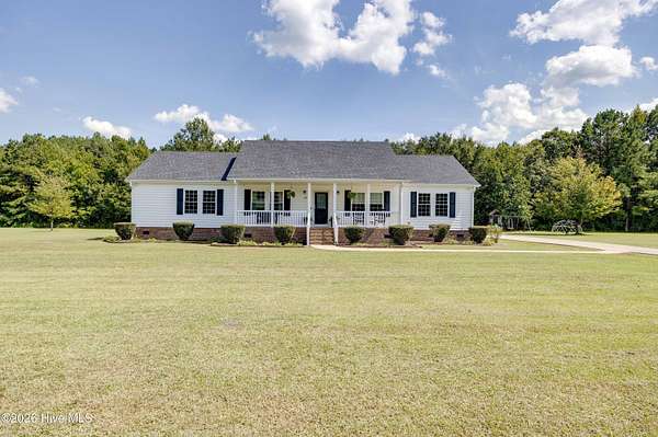 1.5 Acres of Land with Home for Sale in Grimesland, North Carolina