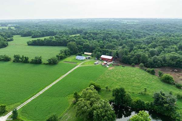 50 Acres of Land with Home for Sale in Burlington, Iowa