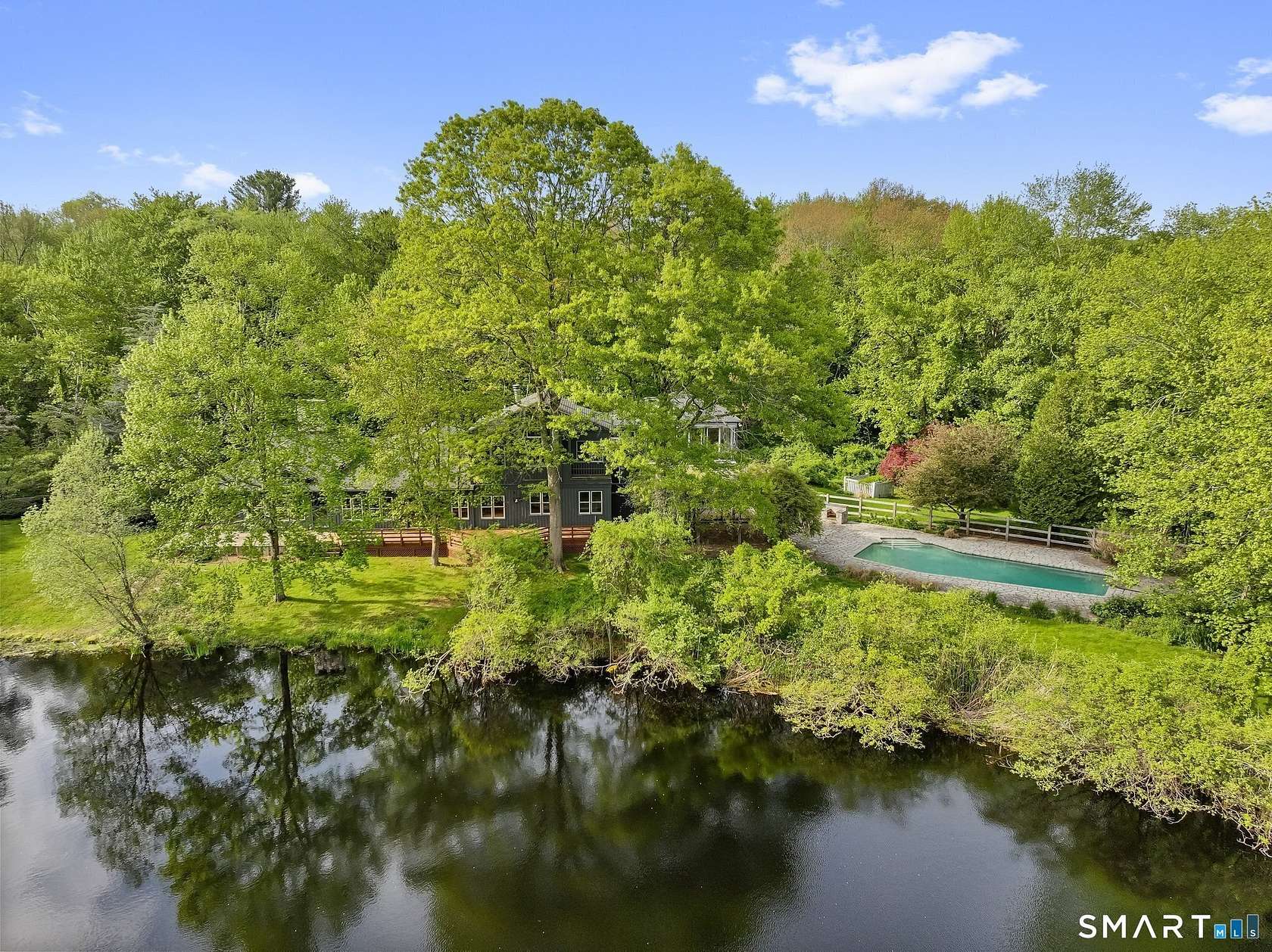 3.15 Acres of Land with Home for Lease in Weston, Connecticut