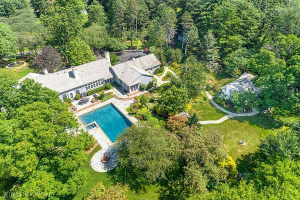 5.85 Acres of Land with Home for Sale in Barrington Hills, Illinois