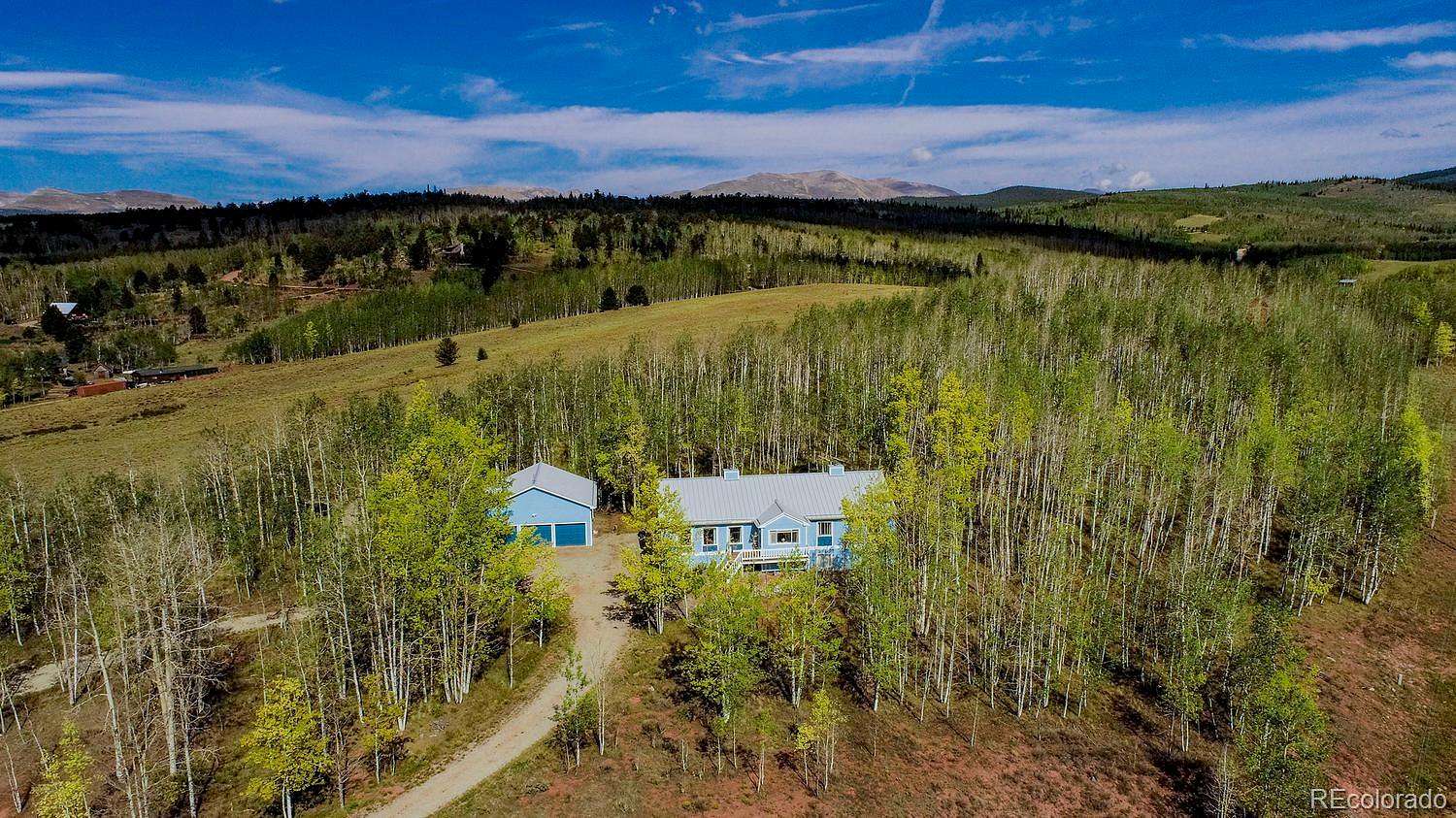 5 Acres of Land with Home for Sale in Fairplay, Colorado