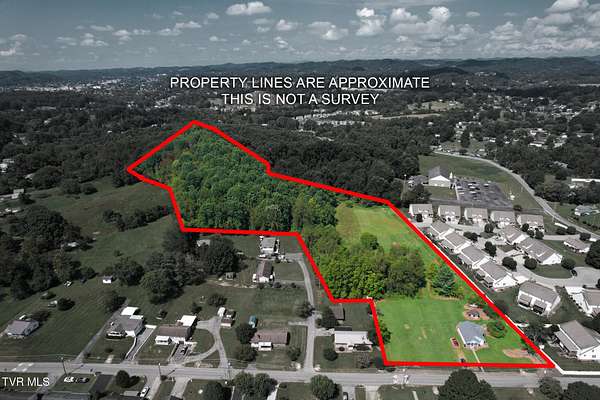 11 Acres of Land with Home for Sale in Bristol, Virginia