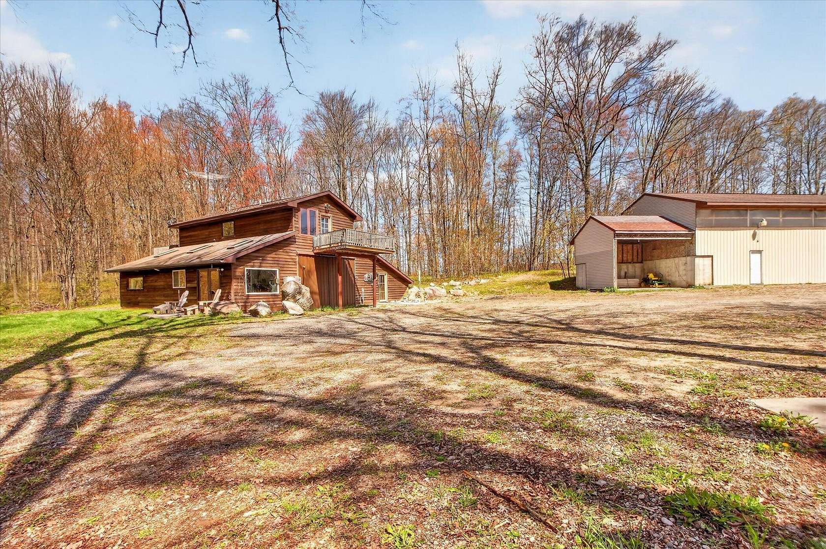 6 Acres of Land with Home for Sale in Big Rapids, Michigan