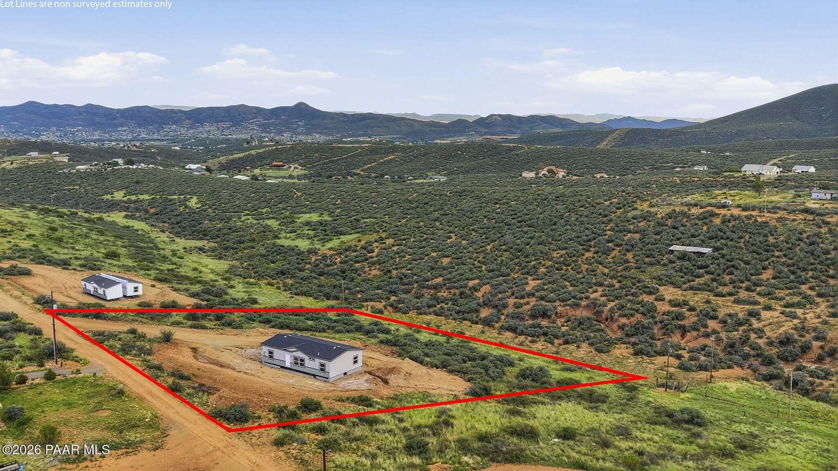 2.5 Acres of Land with Home for Sale in Dewey-Humboldt, Arizona