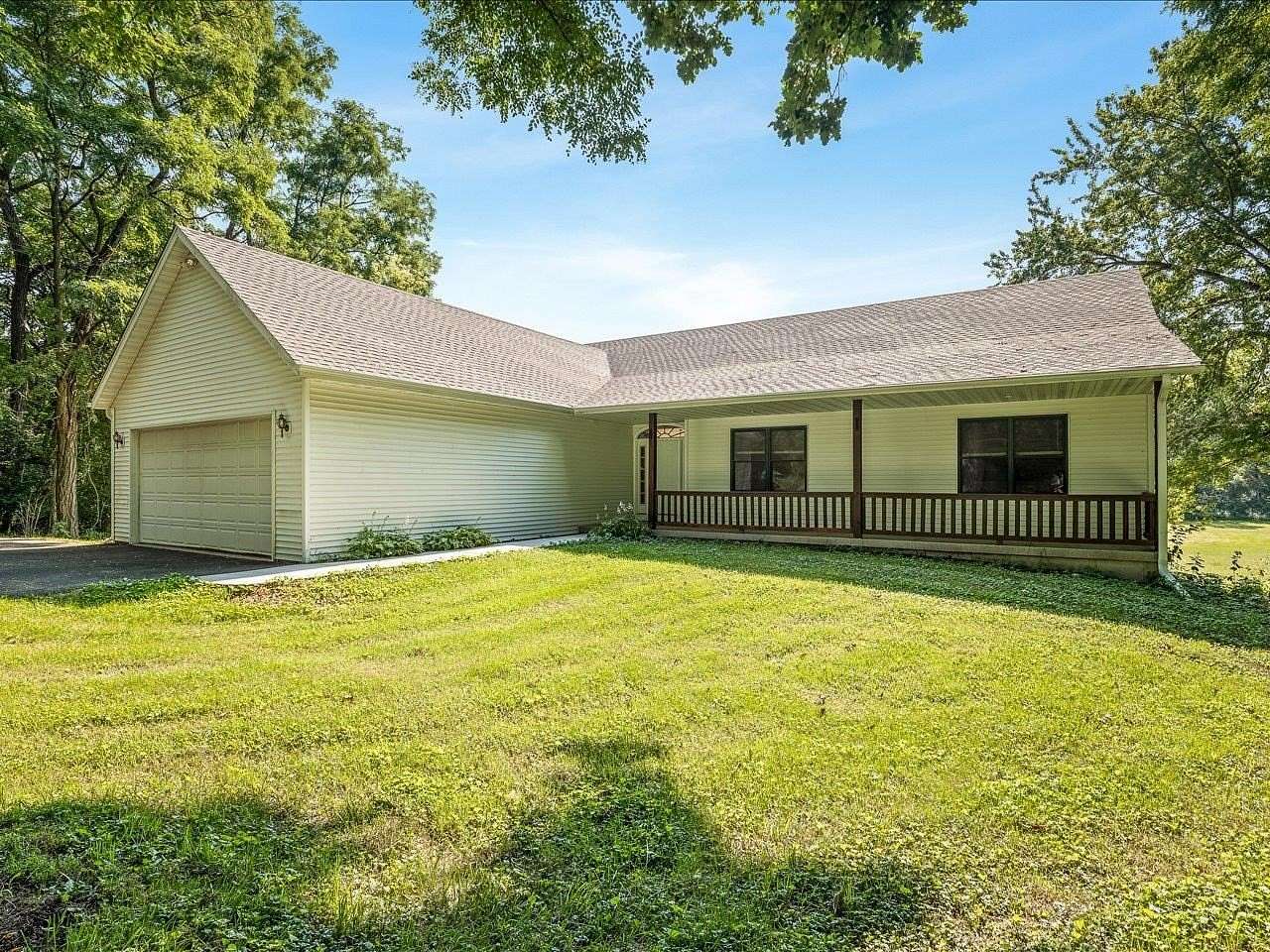 7.34 Acres of Land with Home for Sale in Roscoe, Illinois
