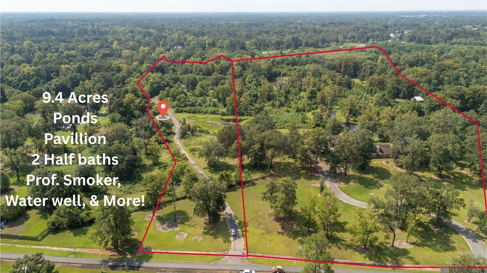 9.4 Acres of Residential Land for Sale in Greenwell Springs, Louisiana