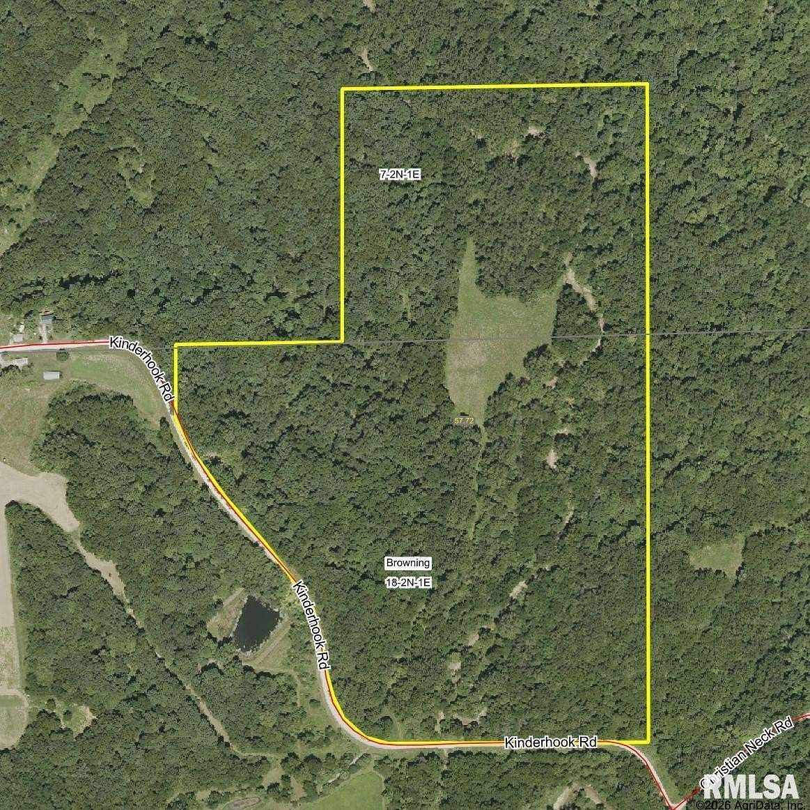 57 Acres of Land for Sale in Rushville, Illinois
