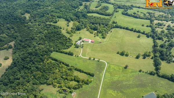 50 Acres of Land with Home for Auction in Pendleton, Kentucky