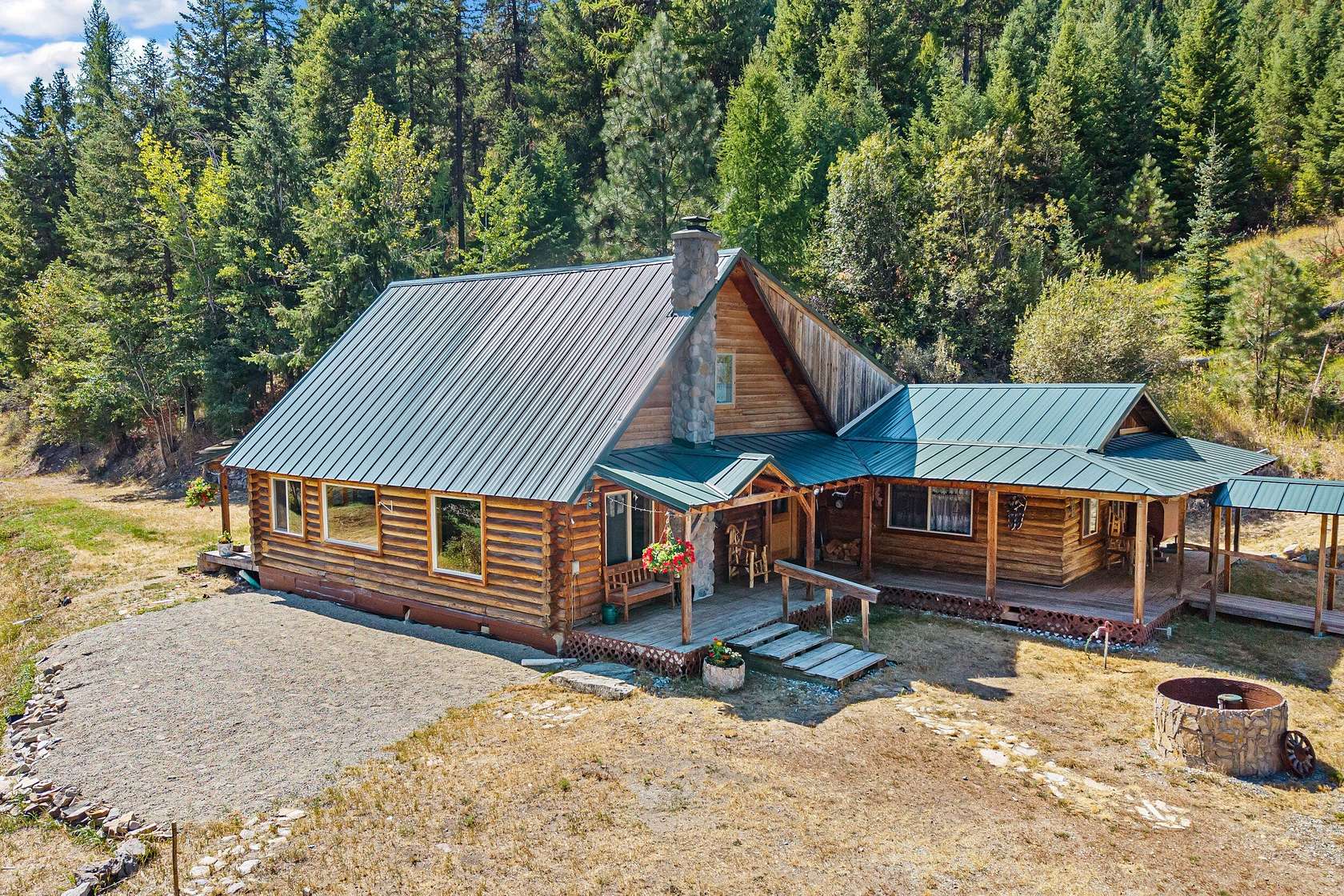 29.2 Acres of Recreational Land with Home for Sale in Republic, Washington