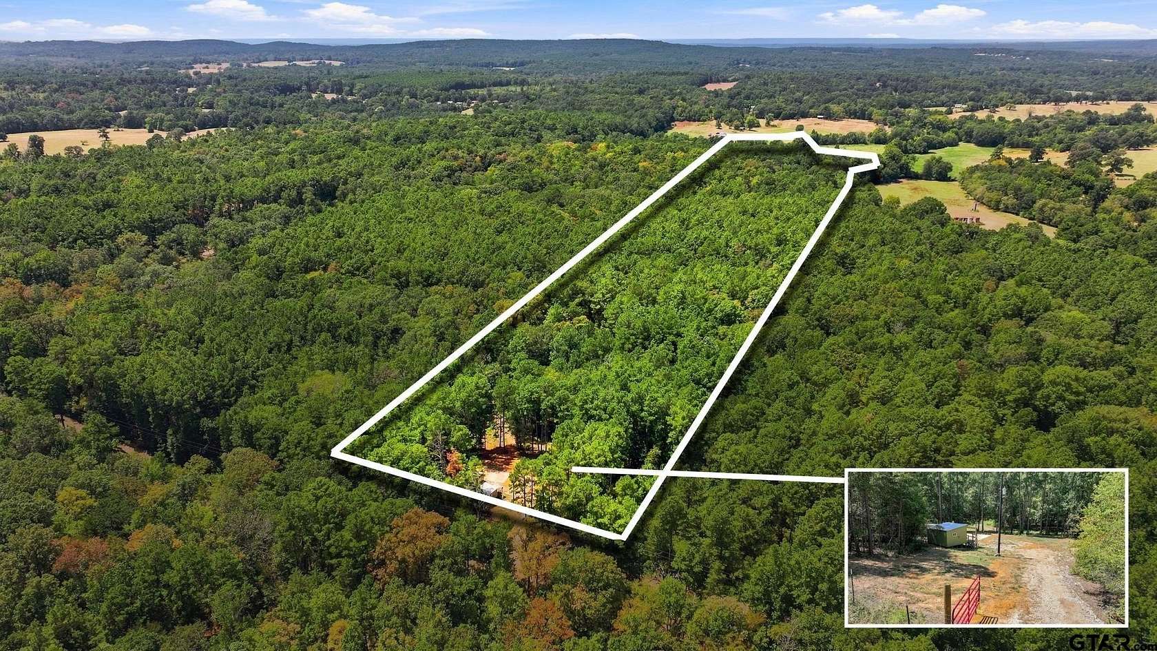 13.7 Acres of Recreational Land for Sale in Rusk, Texas