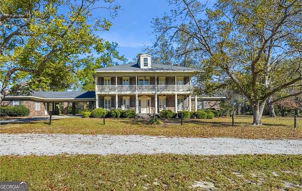 6.75 Acres of Land with Home for Sale in Statesboro, Georgia