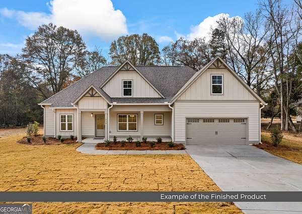 10 Acres of Land with Home for Sale in Danielsville, Georgia