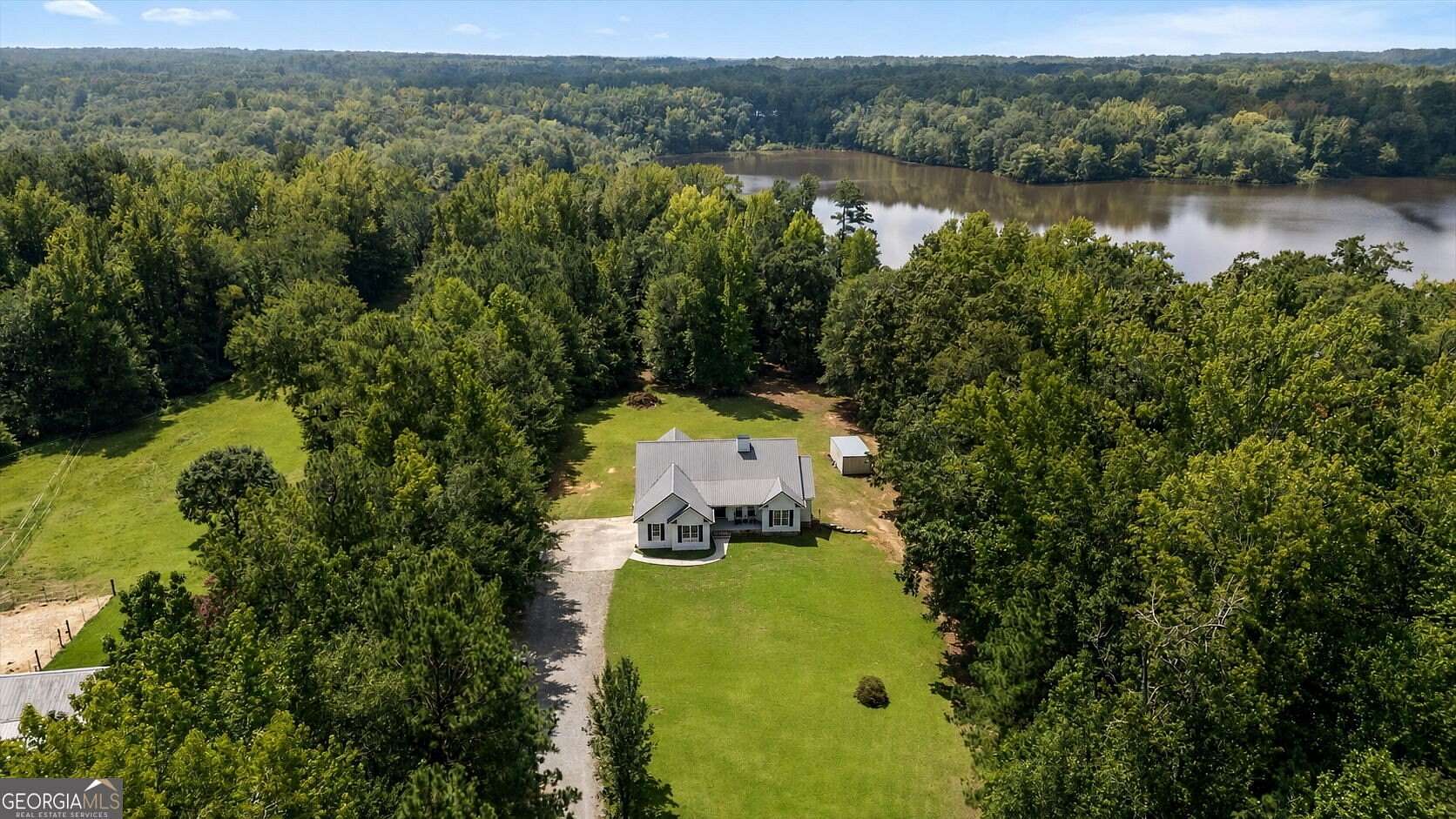 5.16 Acres of Land with Home for Sale in Carrollton, Georgia