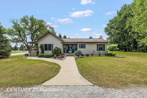 3.78 Acres of Land with Home for Sale in Freeland, Michigan