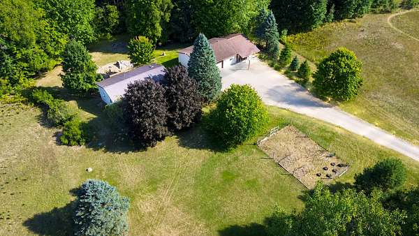 3.43 Acres of Land with Home for Sale in White Cloud, Michigan
