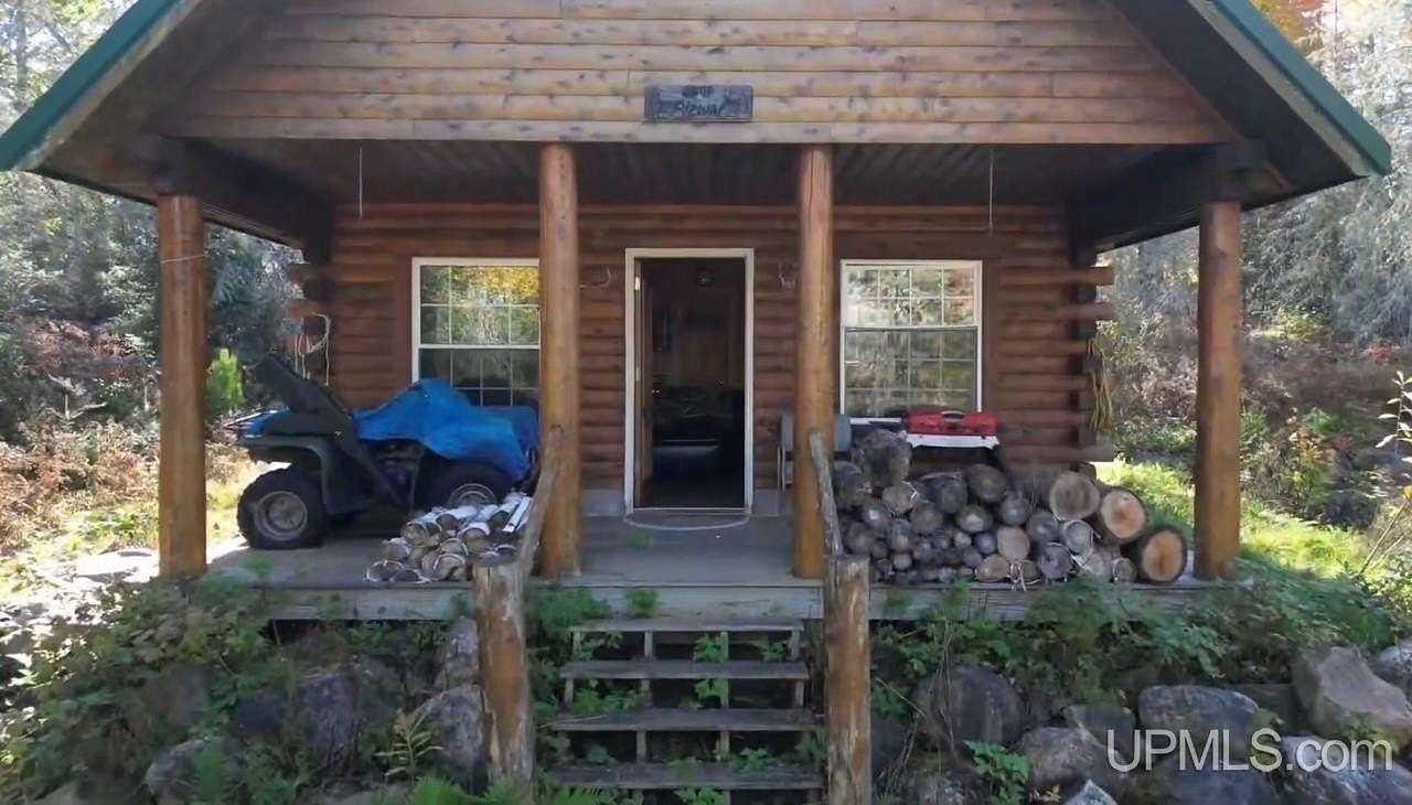 276 Acres of Recreational Land with Home for Sale in Champion, Michigan