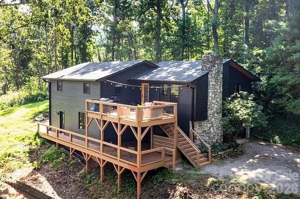 2.84 Acres of Land with Home for Sale in Weaverville, North Carolina