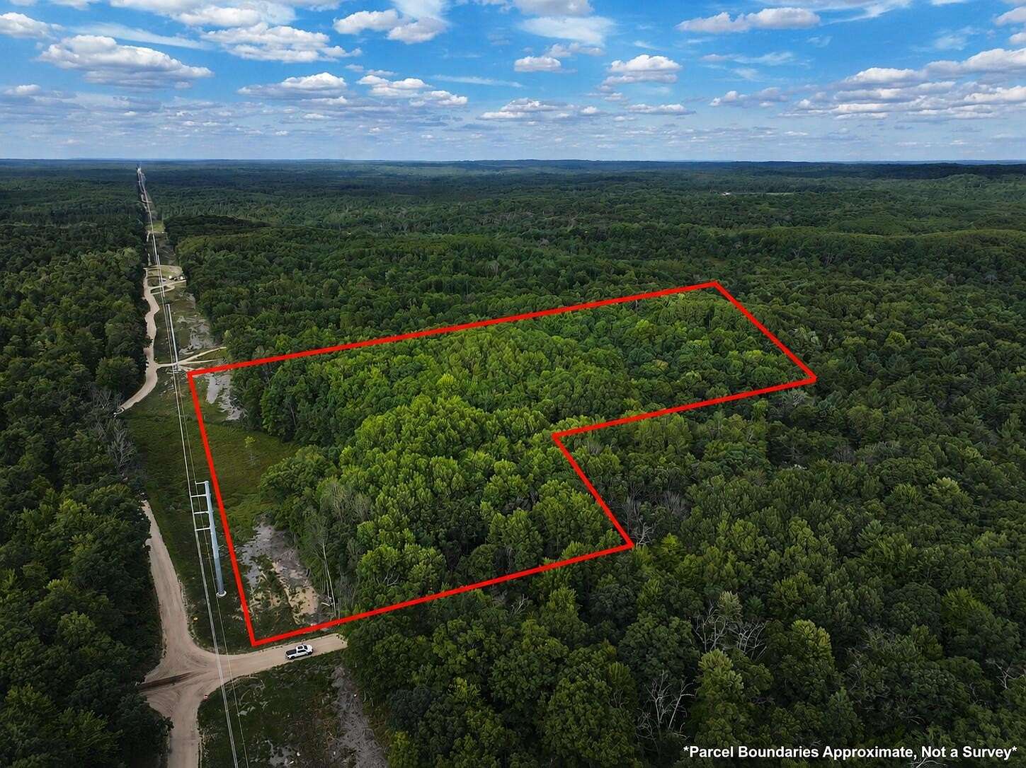 13 Acres of Recreational Land for Sale in Reed City, Michigan