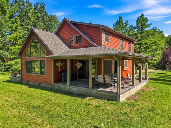 135 Acres of Recreational Land with Home for Sale in Houghton Lake, Michigan