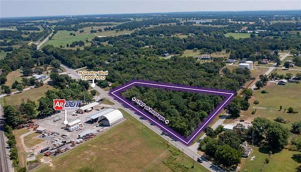 5 Acres of Commercial Land for Sale in Gentry, Arkansas
