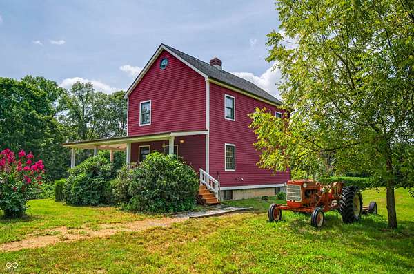 90.6 Acres of Land with Home for Sale in Freetown, Indiana