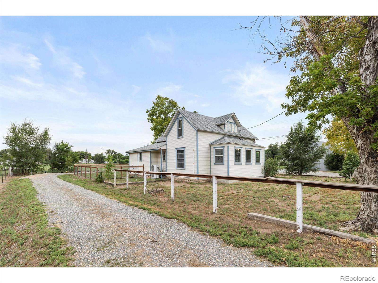 5 Acres of Land with Home for Sale in Greeley, Colorado