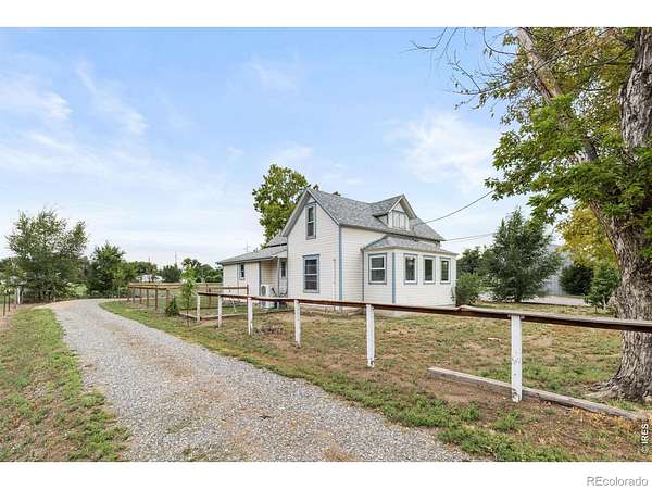 5 Acres of Land with Home for Sale in Greeley, Colorado
