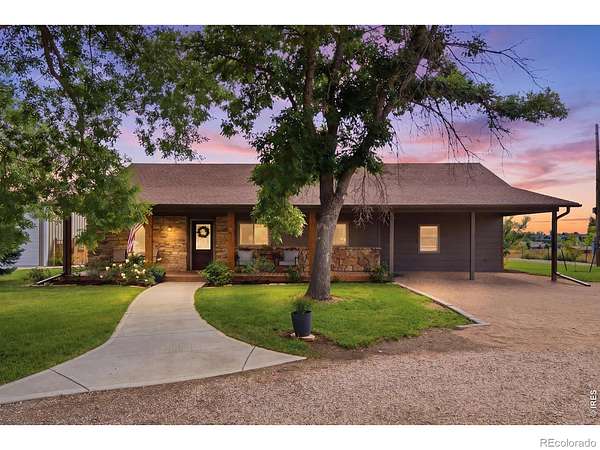 2 Acres of Land with Home for Sale in Loveland, Colorado