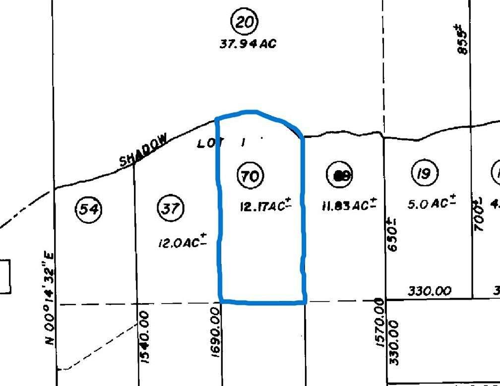 12.2 Acres of Recreational & Residential Land for Sale in Berry Creek, California
