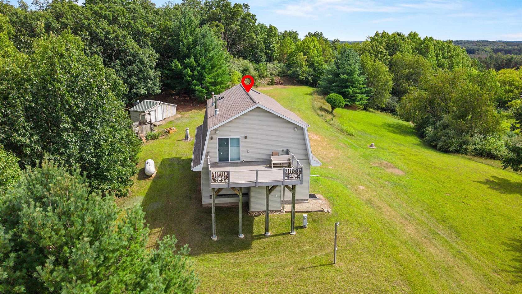 7.75 Acres of Improved Mixed-Use Land for Sale in Neshkoro, Wisconsin