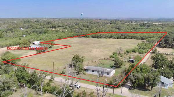 10.4 Acres of Land with Home for Sale in Natalia, Texas