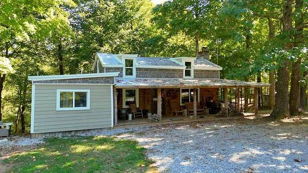 112 Acres of Recreational Land with Home for Sale in Centertown, Kentucky