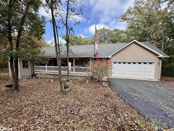 36.9 Acres of Recreational Land with Home for Sale in Mount Ayr, Iowa