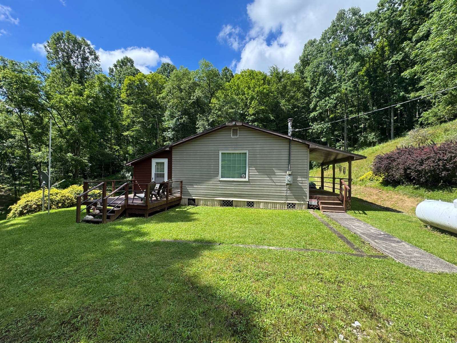 96 Acres of Recreational Land with Home for Sale in Pennsboro, West Virginia