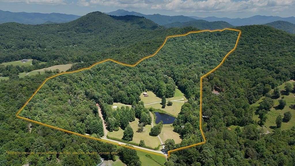 50 Acres of Recreational Land with Home for Sale in Hayesville, North Carolina