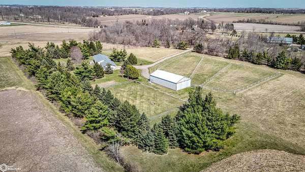 37.4 Acres of Land with Home for Sale in Toddville, Iowa