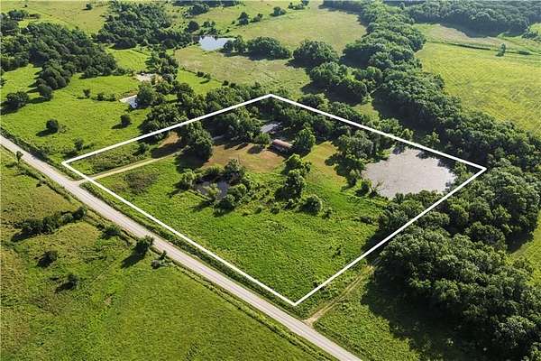 9.5 Acres of Land with Home for Sale in Yates Center, Kansas